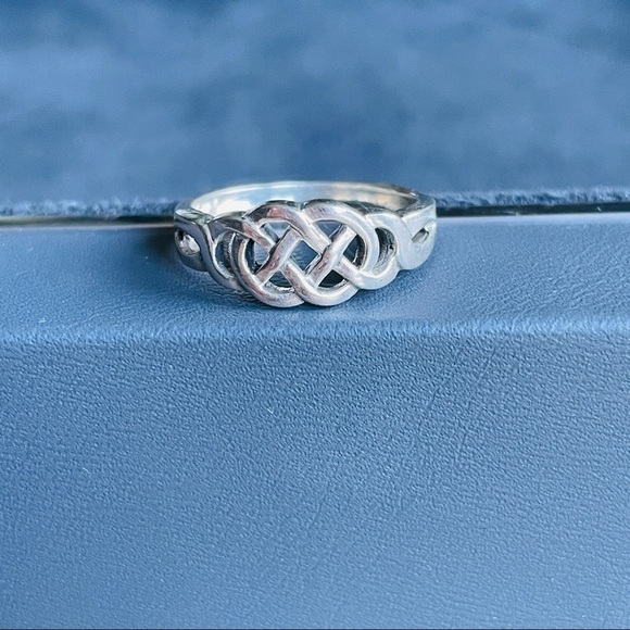 Jewelry - CELTIC KNOT DESIGN INFINITY STERLING SILVER RING